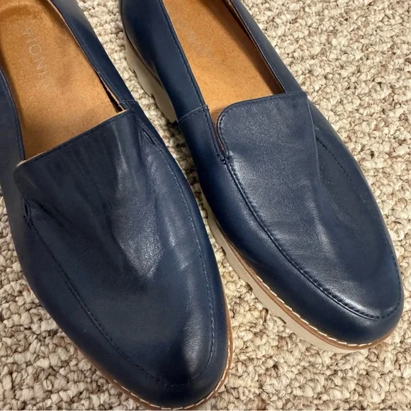 Vionic Navy Blue Kensley Loafers - Picture 3 of 8